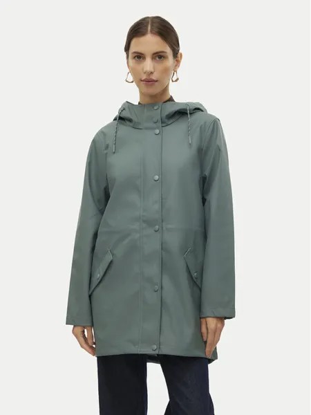 Дождевик стандартного кроя Vero Moda, зеленый