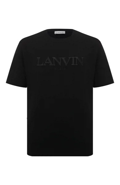 Хлопковая футболка Lanvin