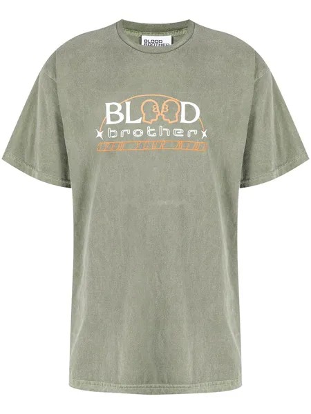 Blood Brother футболка Alva с логотипом