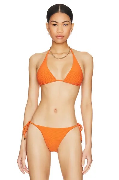 Топ бикини Vix Swimwear Celly Triangle, цвет Kayla Tangerine