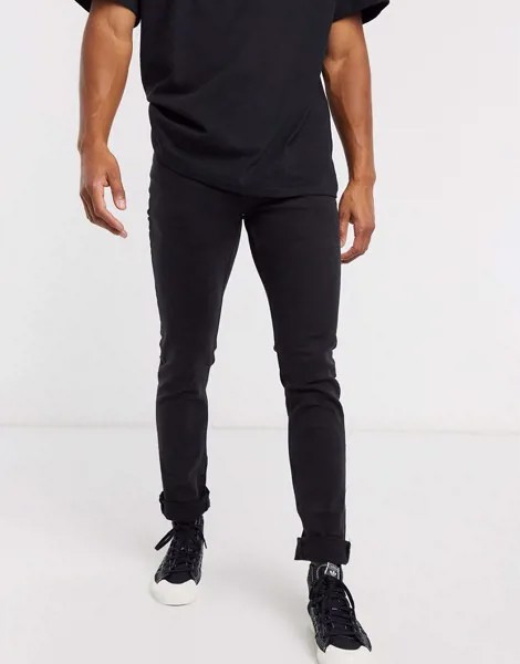 Узкие черные джинсы Celio-Черный