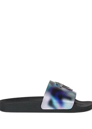 Giuseppe Zanotti шлепанцы Brett с логотипом