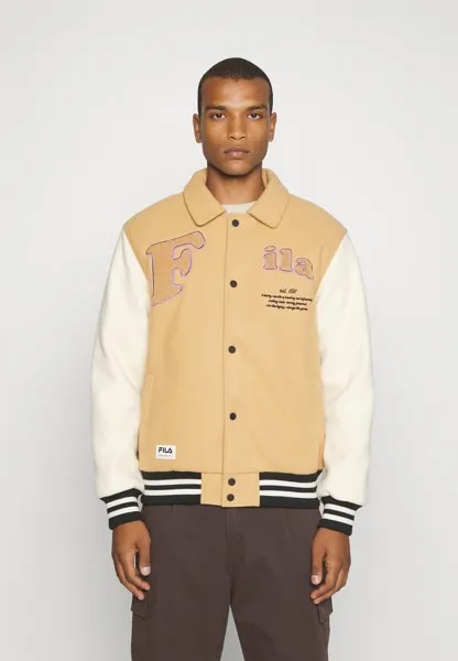 Куртка-бомбер КУРТКА TEHRAN COLLEGE UNISEX Fila, кофе со льдом