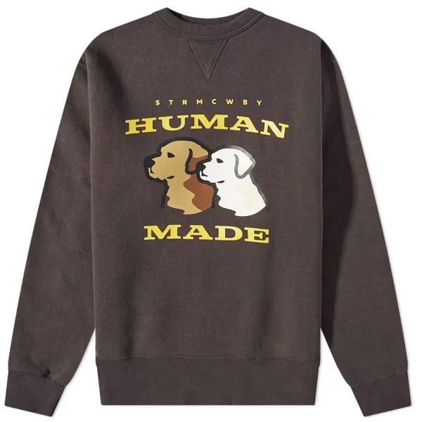 Толстовка Human Made Dogs Crew Sweat