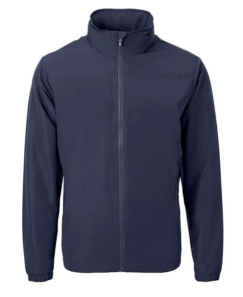 Мужская куртка с молнией во всю длину из переработанного материала Cutter Buck Charter Eco Knit Cutter & Buck, синий