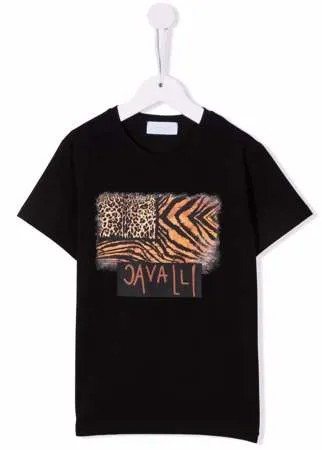 Roberto Cavalli Junior футболка с логотипом