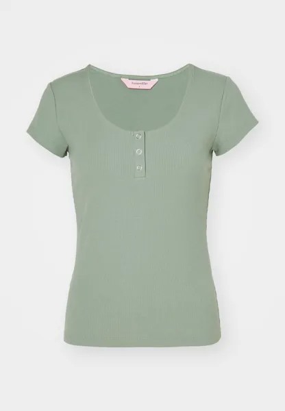 Рубашка для сна HENLEY Hunkemöller, хаки