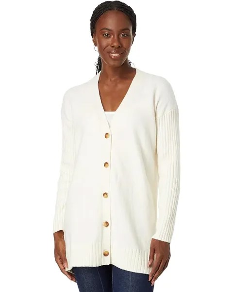 Свитер L.L.Bean The Essential Cocoon Cardigan, цвет Cream
