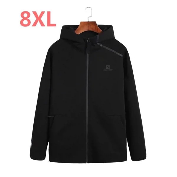 10XL 8XL 6XL 5XL 4XL мужские толстовки с капюшоном в стиле хип-хоп мантия толстовки куртка плащ с длинным рукавом Мужское пальто Верхняя одежда Moleton ...