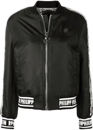 Philipp Plein embellished bomber jacket