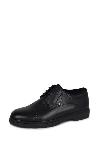 Полуботинки мужские Pierre Cardin 131991 черные 45 RU