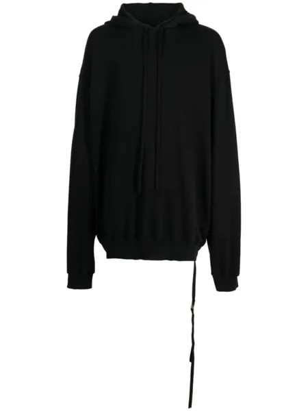 Ann Demeulemeester худи с длинными рукавами, черный