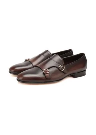 Кожаные монки Santoni