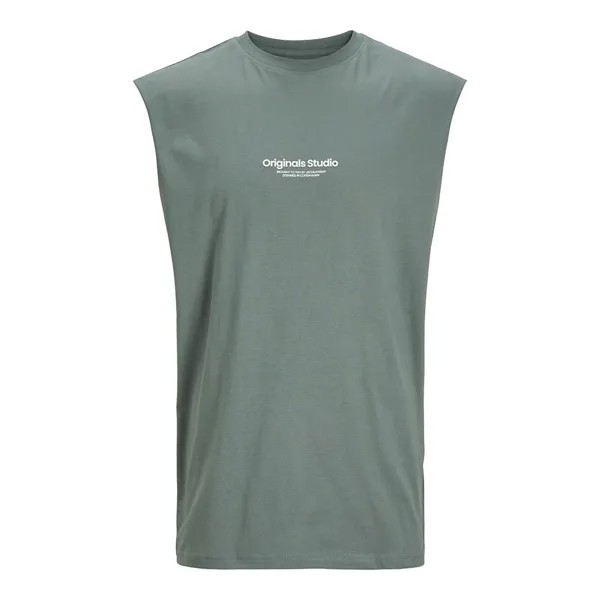 Футболка Jack & Jones Vesterbo sleeveless T-shirt, зеленый