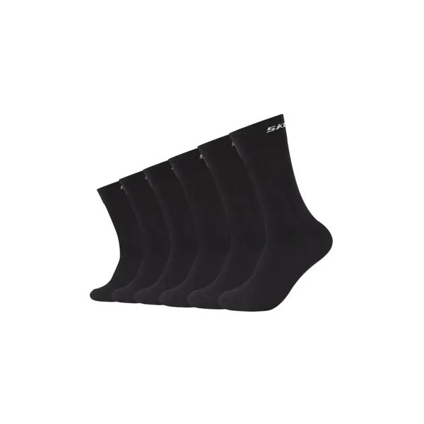 Носки унисекс черные, упаковка 6 шт. SKECHERS, цвет schwarz