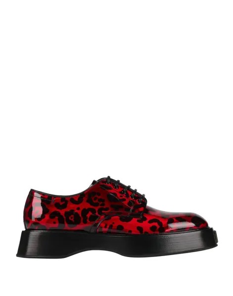 Туфли на шнуровке Dolce&Gabbana, красный