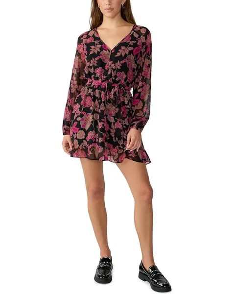 Платье Sanctuary Printed Sensation Soft, цвет Cranberry Bloom