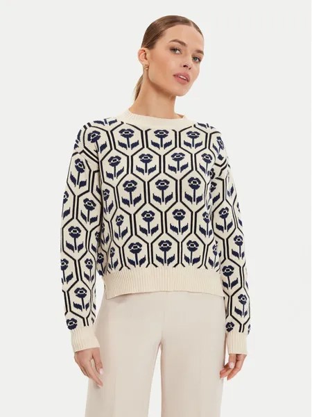 Пуловер свободного кроя Weekend Max Mara, мультиколор