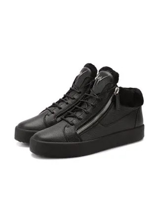 Кожаные кеды Cole Giuseppe Zanotti Design