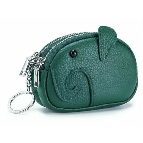 Кошелек  BGT-CHILDBAG-GREEN, фактура зернистая, зеленый