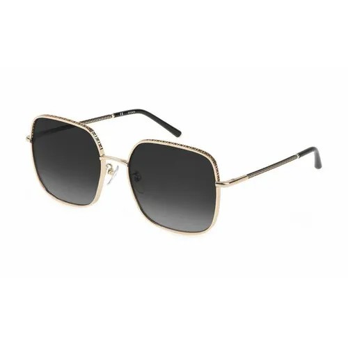 Солнцезащитные очки Escada D52-300, прямоугольные, оправа: металл, для женщин, золотой