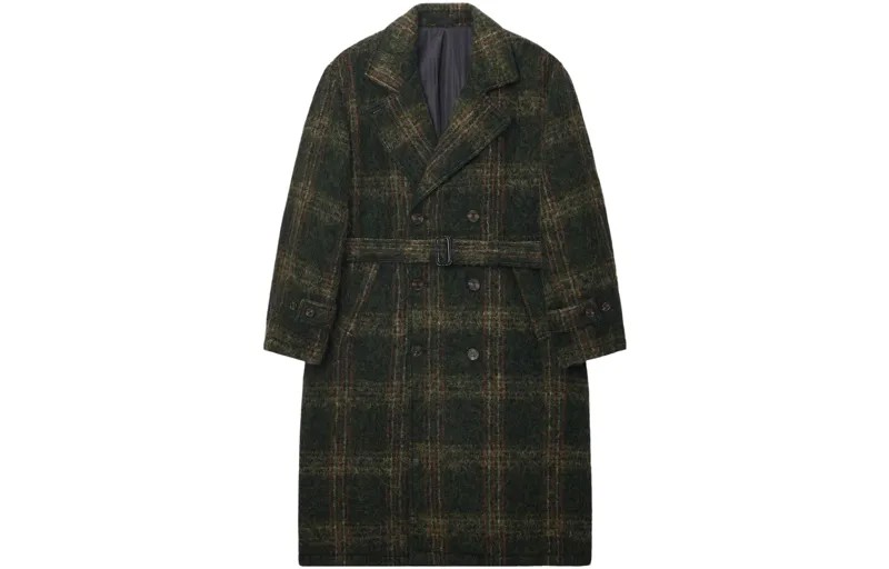 Коллекция осень/зима FW23 Пальто унисекс Stussy, оливковый