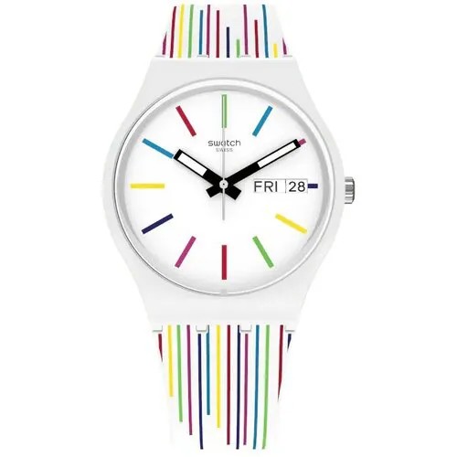 Наручные часы swatch, белый