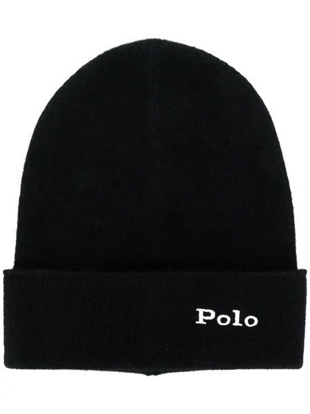 Polo Ralph Lauren шапка бини с вышитым логотипом
