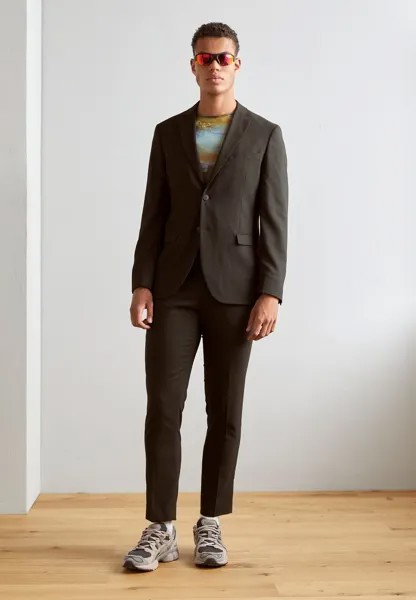 Костюм SLHSLIM NEIL SET Selected Homme, цвет dark green