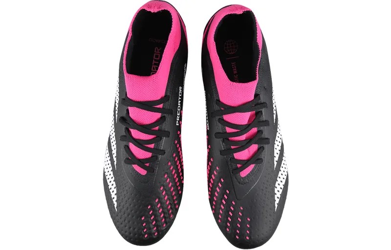 Adidas Predator Футбольные бутсы Мужчины, Core Black / Cloud White / Team Shock Pink 2