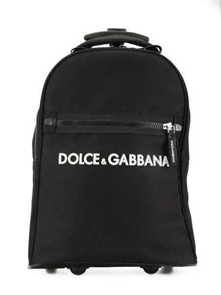 Dolce & Gabbana Kids сумка на колесах с логотипом