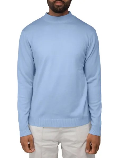 Однотонный свитер с воротником-стойкой X Ray, цвет Pastel Blue