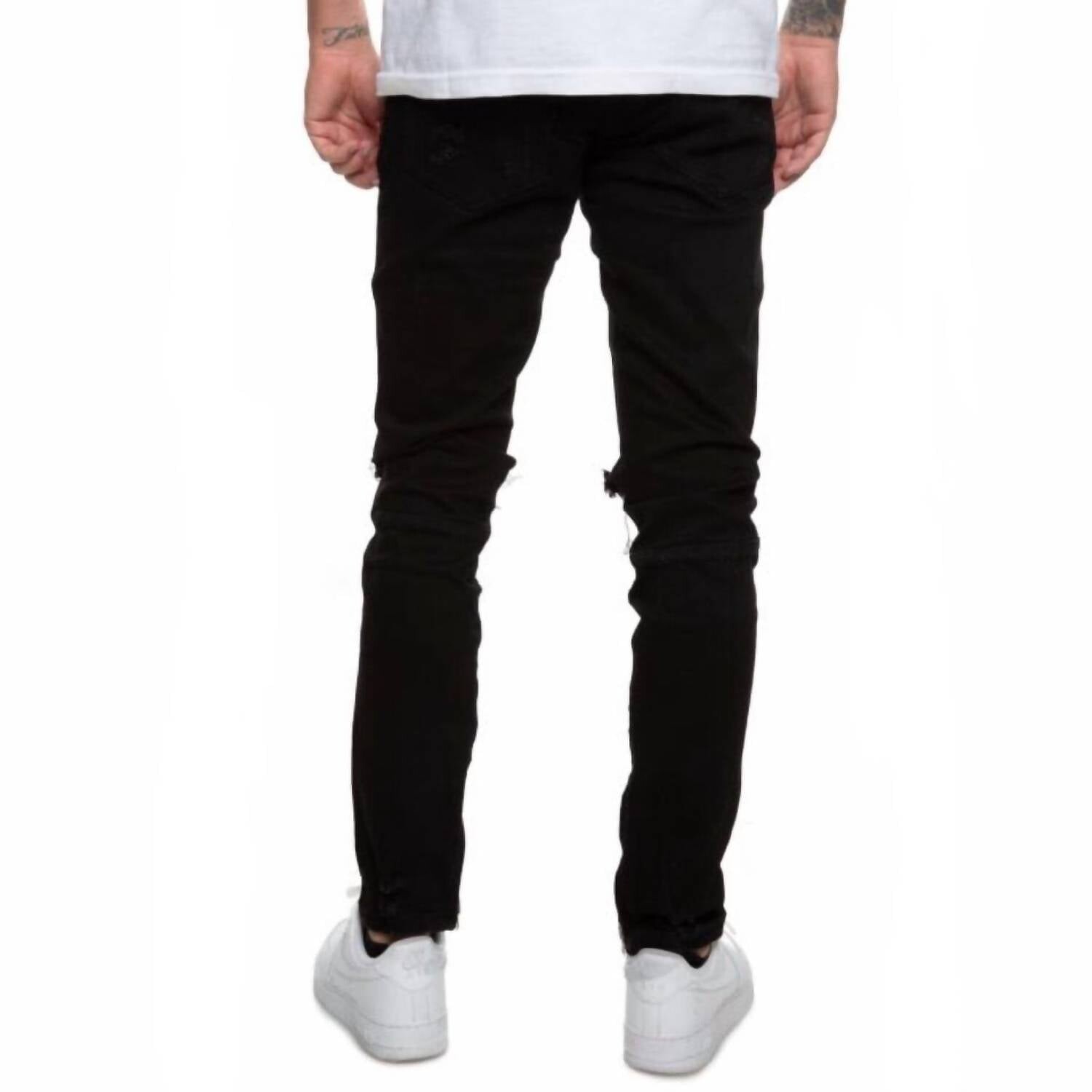 Черные мужские джинсы Pacific Crysp Denim, черный