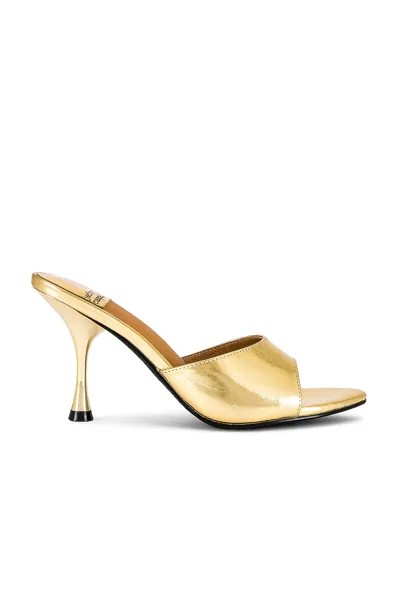 Мюли Jeffrey Campbell Agent, цвет Gold Metallic