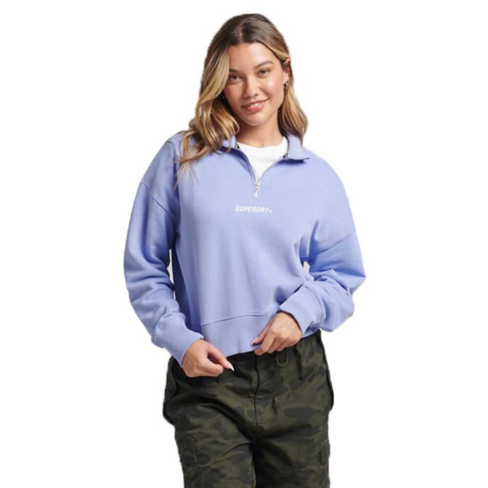 Худи Superdry Code Core Sport, фиолетовый