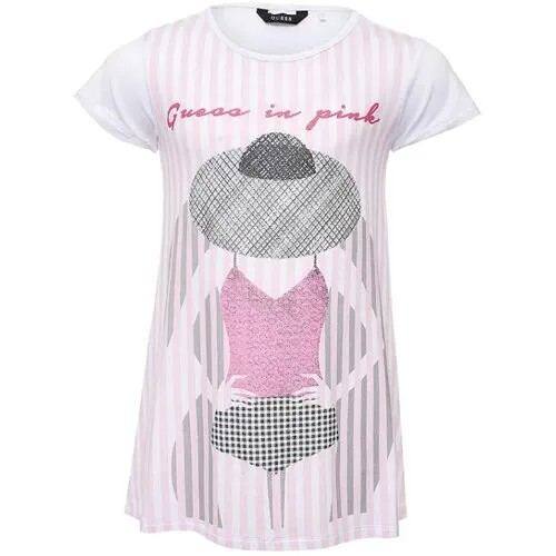 Футболка GUESS, размер 12, белый