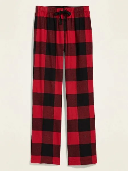 NWT Old Navy с рисунком, фланелевые пижамные штаны, красные клетчатые женские брюки Buffalo, размер XL