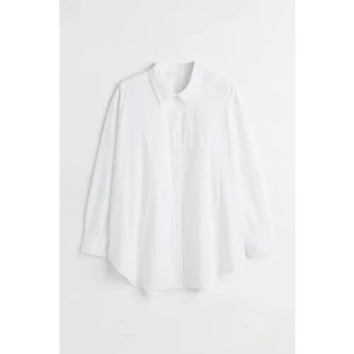Рубашка H&M, размер L, белый