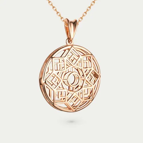 Подвеска GOLD CENTER, золото, 585 проба