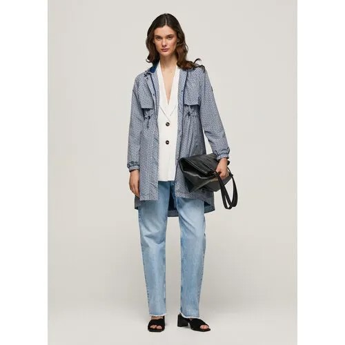 Плащ Pepe Jeans, размер S, разноцветный