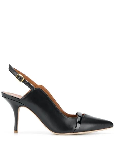 Malone Souliers туфли Marion 70 с ремешком на пятке, черный