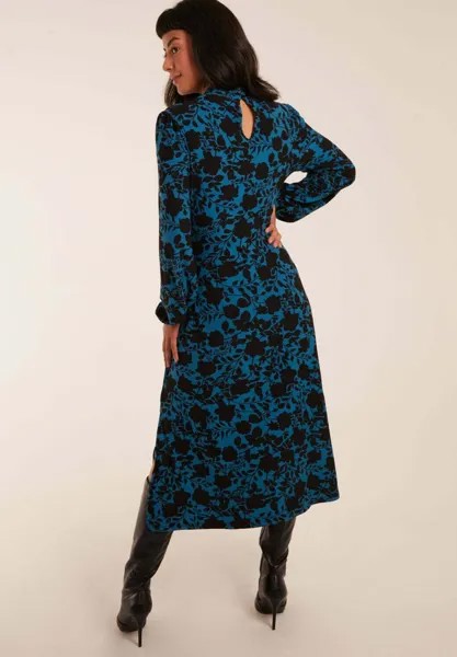 Повседневное платье NECK FIT A Blue Vanilla, бирюзовый