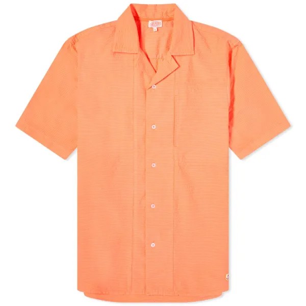 Рубашка с коротким рукавом Armor-Lux Seersucker Vacation Shirt, цвет Coral