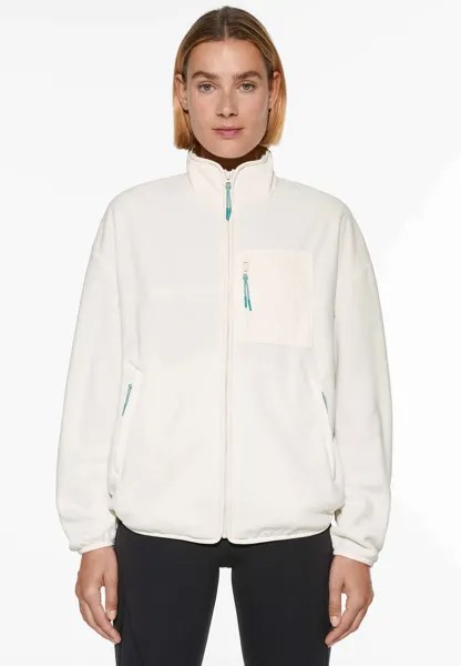 Флисовая куртка OYSHO, цвет white