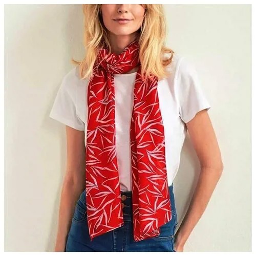 Женский шарф Франция красный