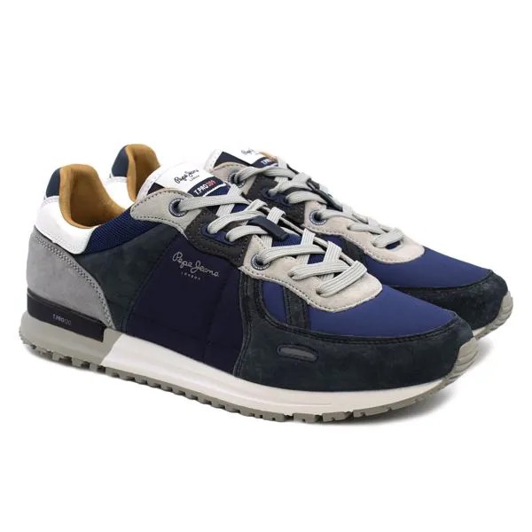 Мужские кроссовки Pepe Jeans London(TINKER PRO 309 PLUS PMS30731), синие