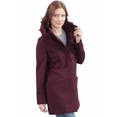 Пальто Tom Tailor, размер XS, бордовый
