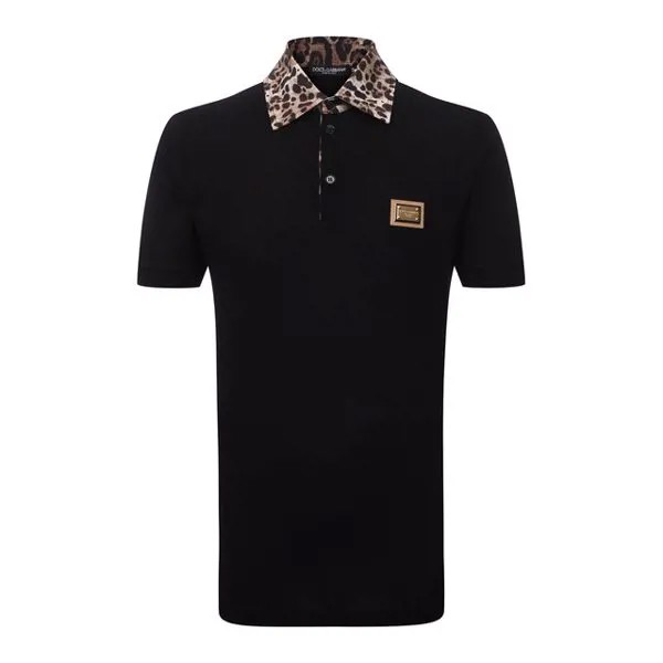 Хлопковое поло Dolce & Gabbana