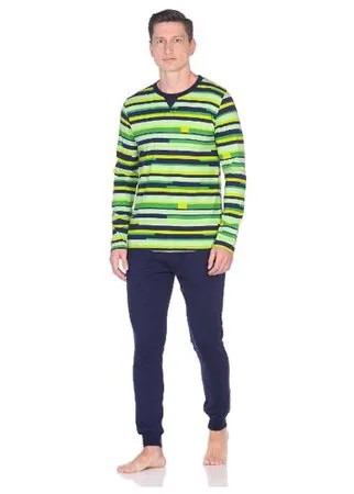 Пижама мужская t-sod, TS4-3944/зеленый, размер XL