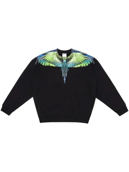 Marcelo Burlon County of Milan толстовка Icon Wings, черный